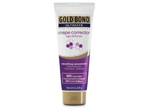 04365-Crepe-Corrector-Age-Defense-T06-1B.png - Front of Gold Bond Ultimate Crepe Corrector Age Defense tube
