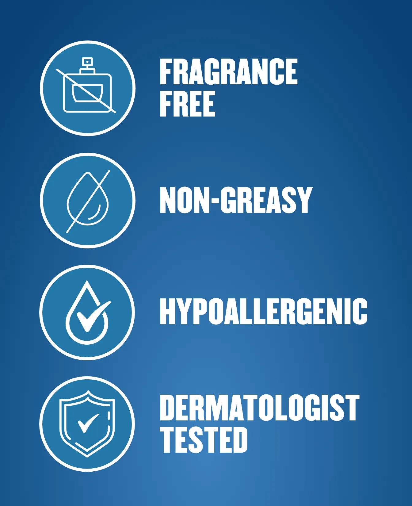 Packaging of Gold Bond® Healing Hydrating Cream/Lotion and benefit statements.