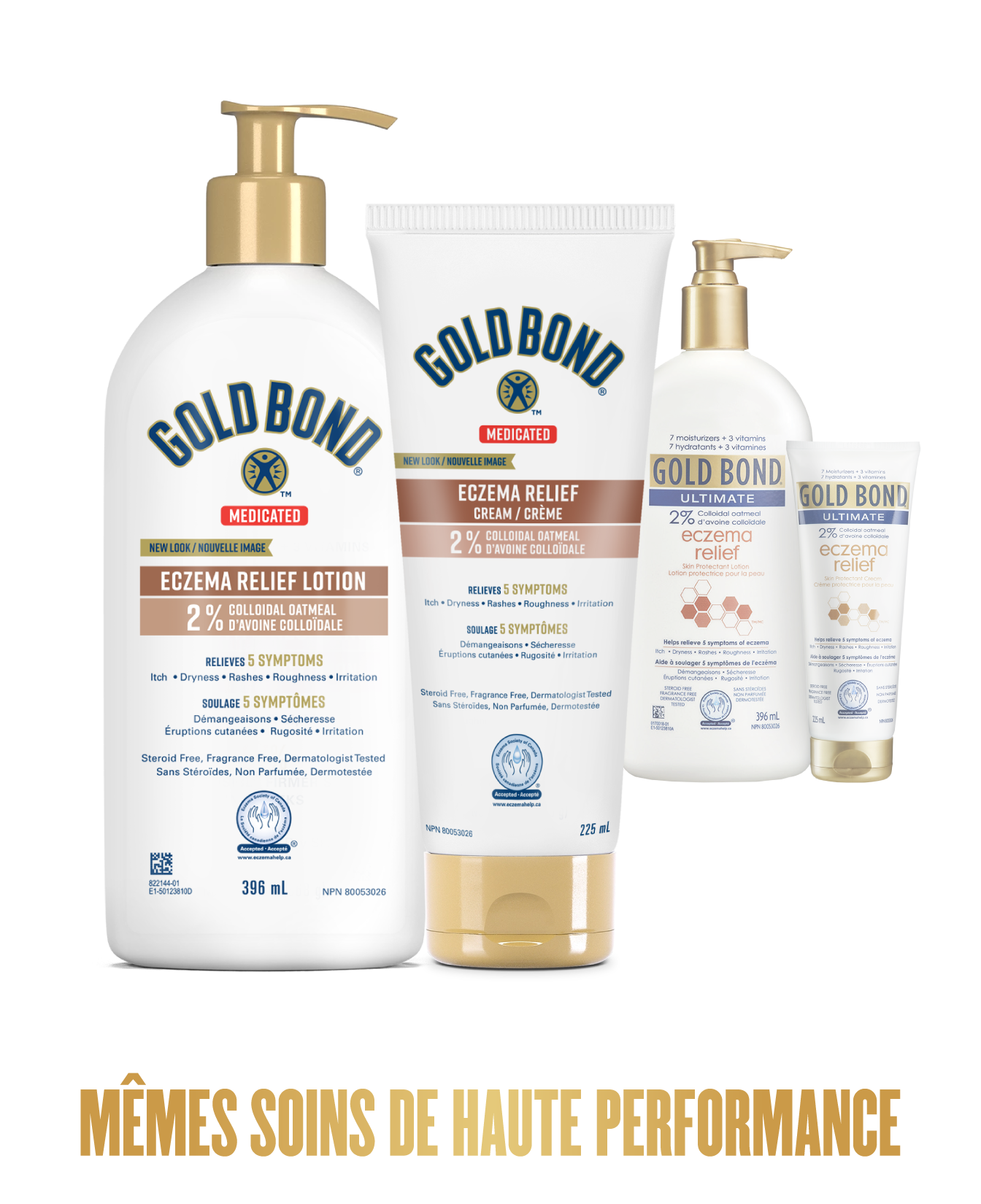 Image du produit : Gold Bond® Eczema Relief Crème Image du produit : Gold Bond® Eczema Relief Lotion 