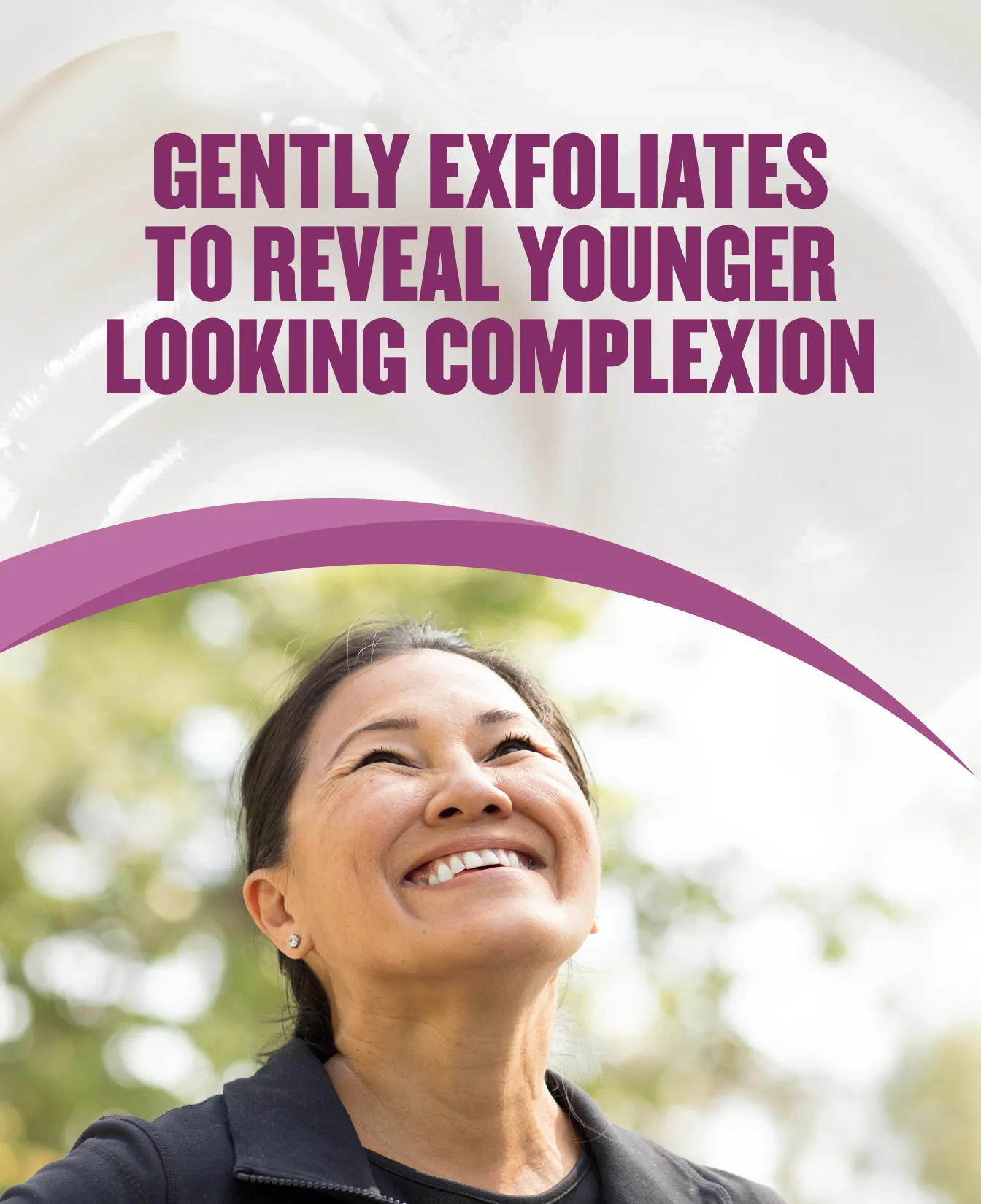 Packaging of Gold Bond® Age Renew Neck & Chest Firming Cream and benefit statements.