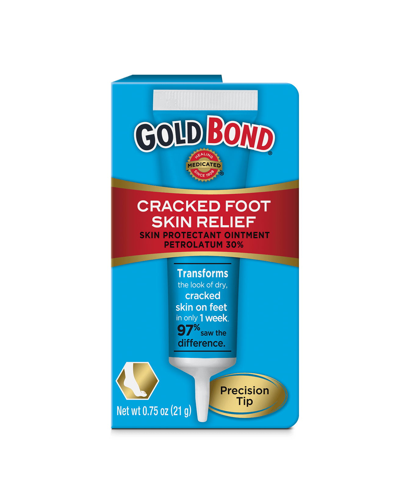 Cracked Foot Skin Relief Cream | Gold 