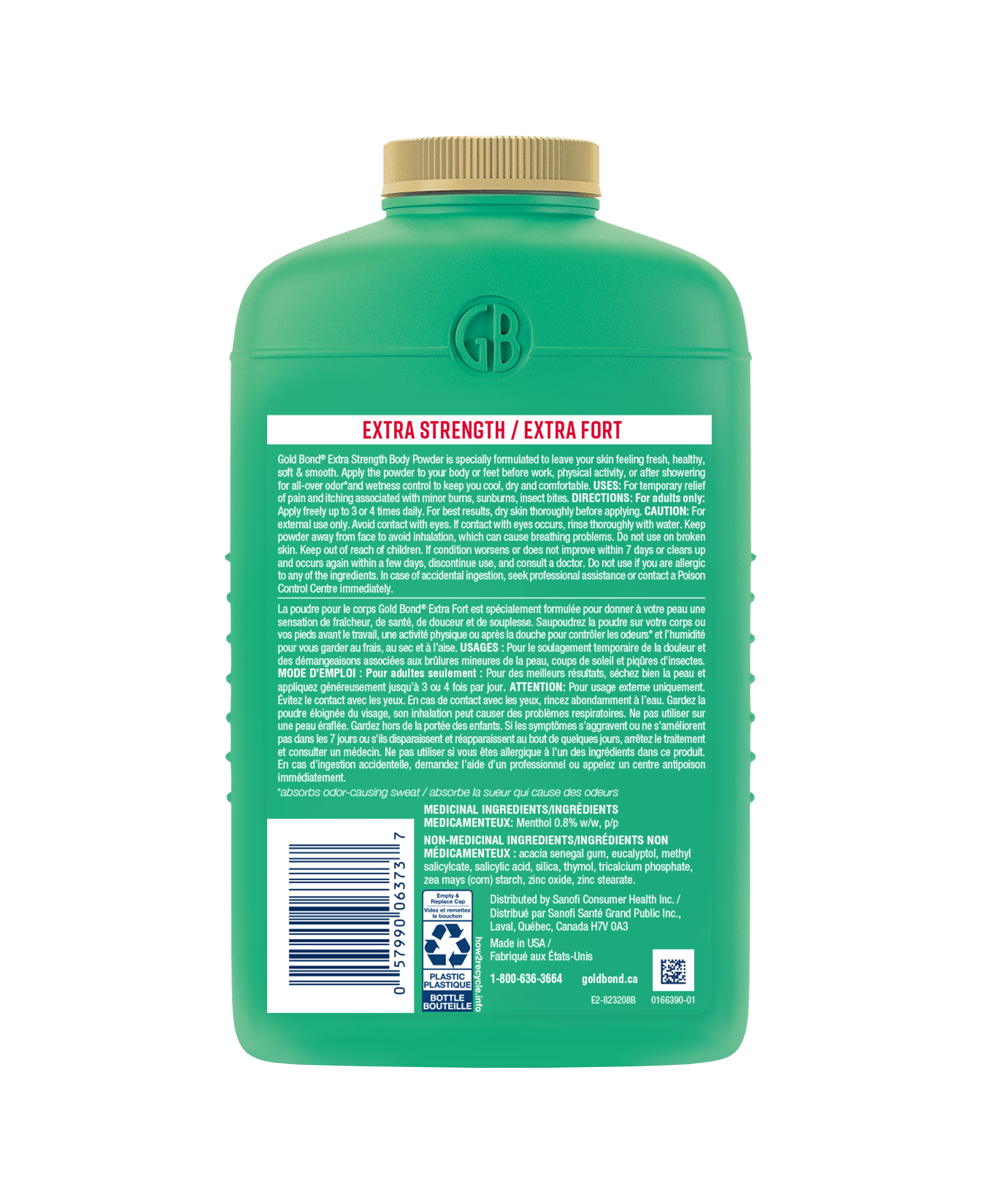 Image du produit : Gold Bond® Poudre Pour Le Corps Extra Fort