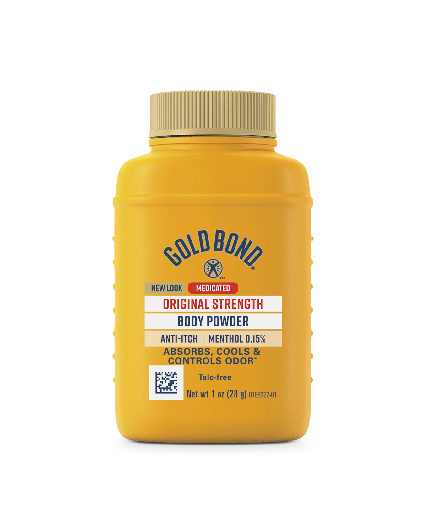 (1) Gold Bond Medicated Body Powder Original Strength Sealed WITH TALC ...