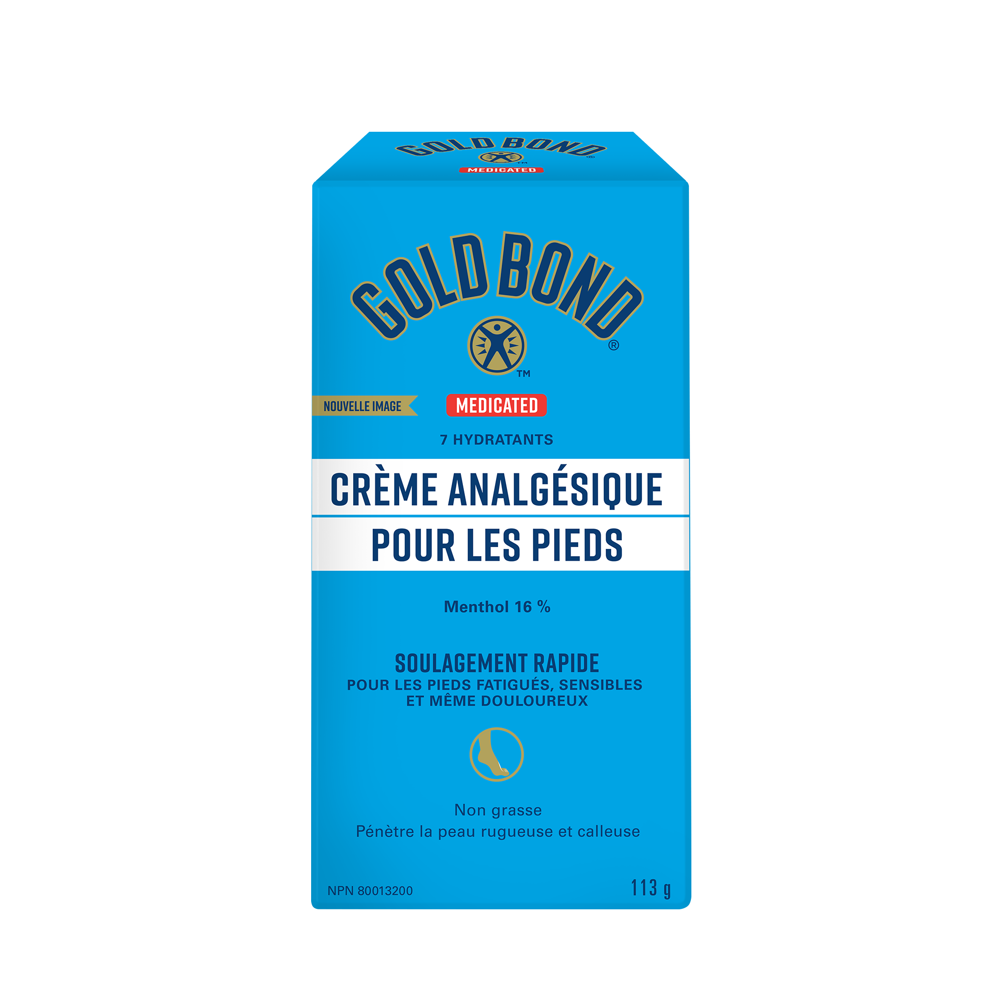 Image du produit : Gold Bond® Crème Analgésique Pour Les Pieds