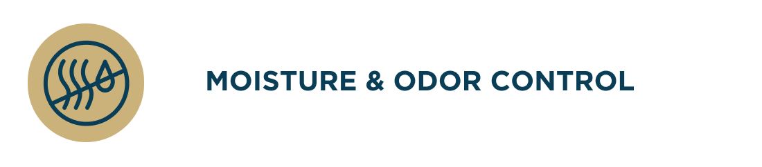 Moisture & odor control Products