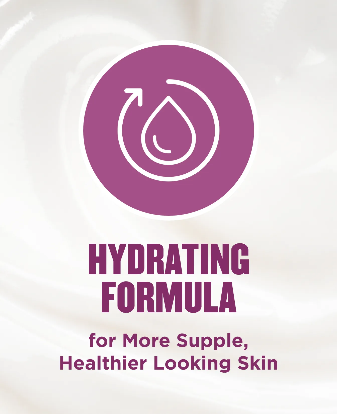 Packaging of Gold Bond® Age Renew Neck & Chest Firming Cream and benefit statements.