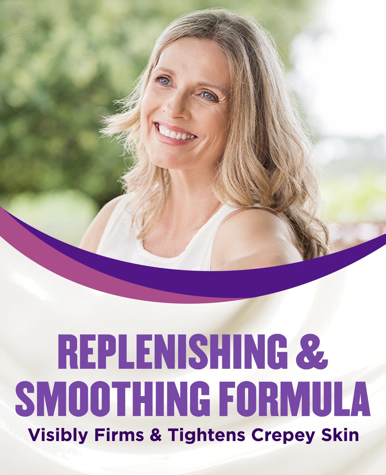 Gold Bond Age Renew Crepe Corrector body Lotion benefits and statements
