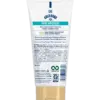 Back of Gold Bond® Pure Moisture Body and Face Lotion tube 5.5oz