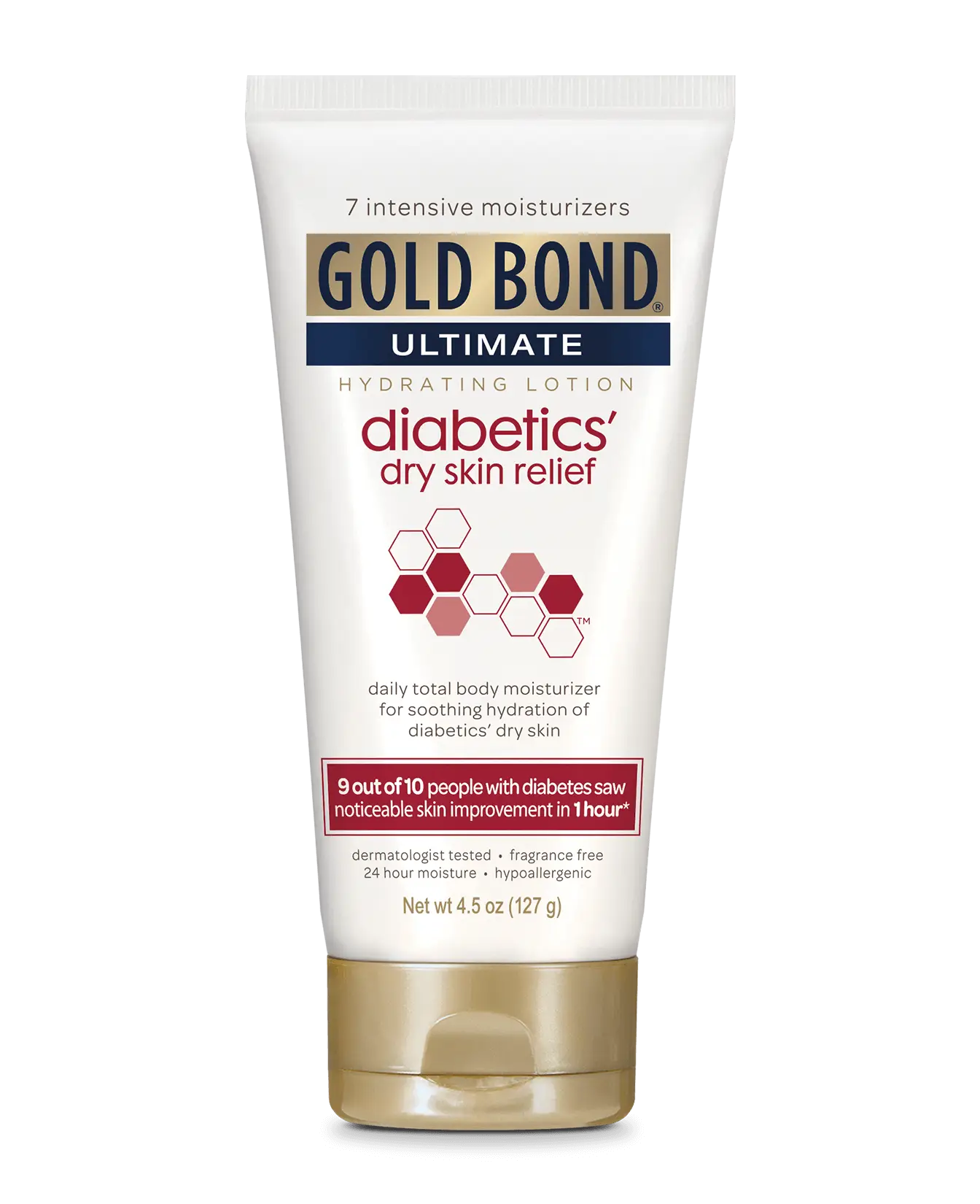 Diabetic dry skin relief lotion.