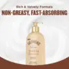 Packaging of Gold Bond® Scented Body Creams and benefit statements. Vanilla dream scented softening cream.
