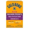 Front of Gold Bond® Maximum Strength Medicated Pain & Itch Relief Cream with Lidocaine