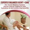 Packaging of Gold Bond® Scented Body Creams and benefit statements.