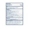 Back of Gold Bond Extra Strength Medicated Body Lotion bottle