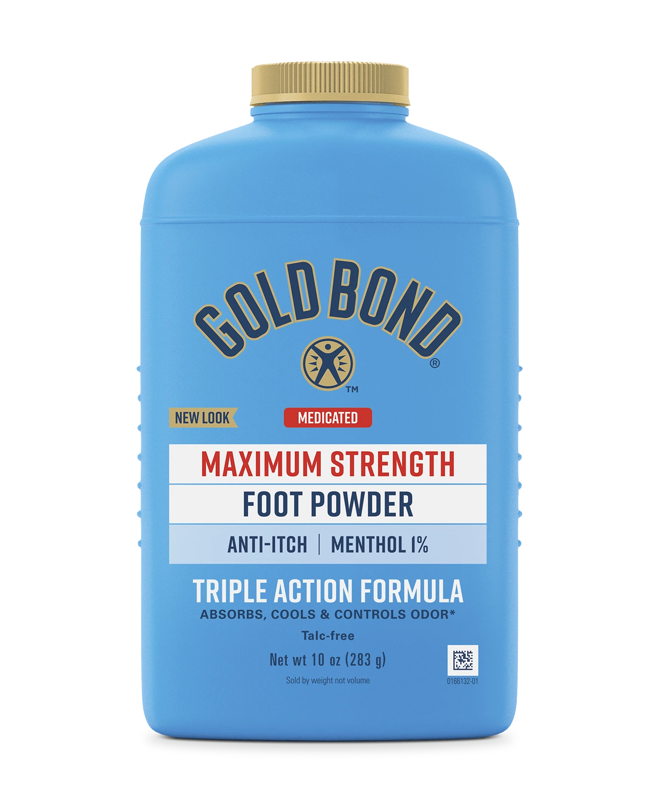 Gold Bond Maximum Strength Medicated Foot Powder, talc-free, 10 oz