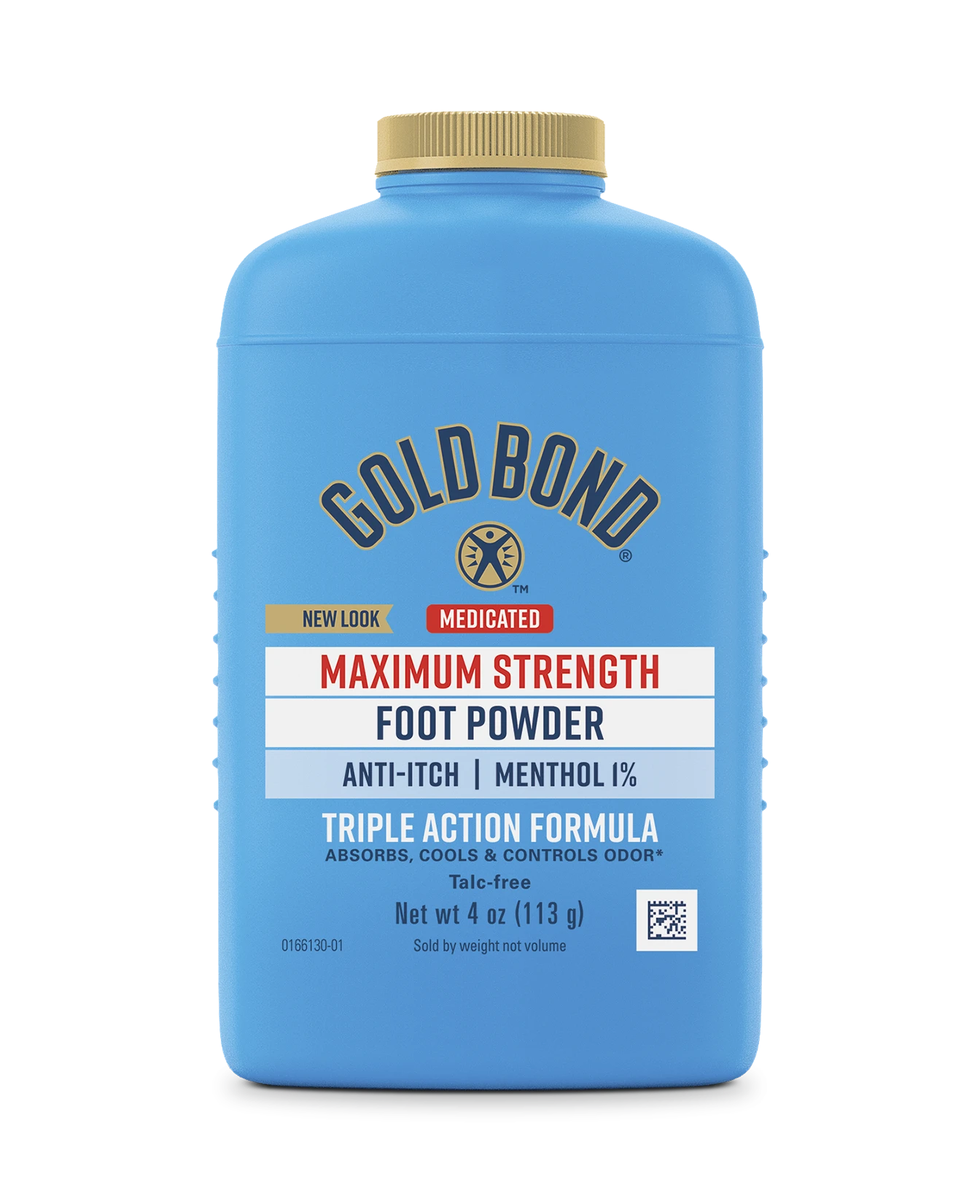 Gold Bond Maximum Strength Medicated Foot Powder, talc-free, 4 oz