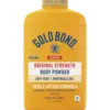 Front of Gold Bond Original Strength Medicated Body Powder bottle 1oz