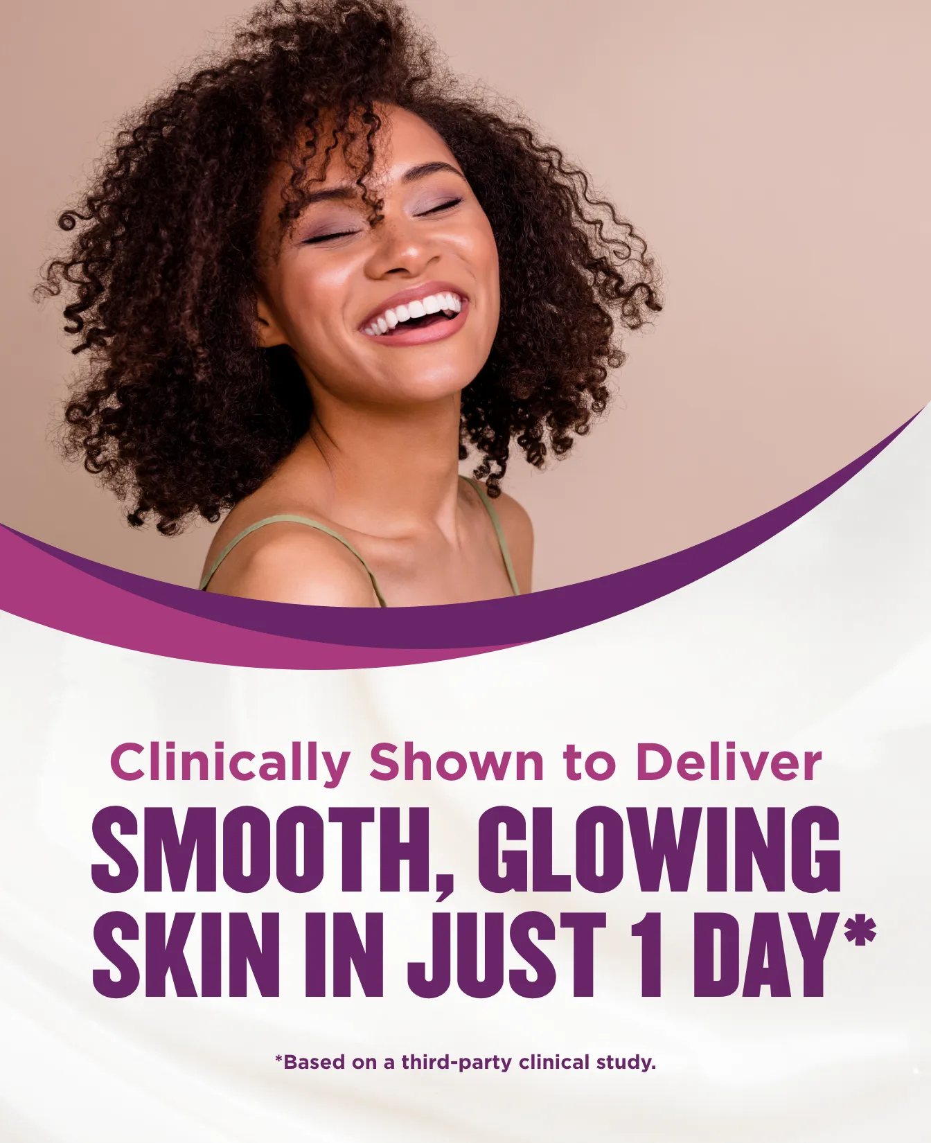 Gold Bond Radiance Renewal Cream tube benefits and statements
