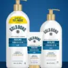 Packaging of Gold Bond® Healing Hydrating Cream/Lotion and benefit statements.