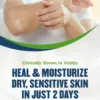 Healing Sensitive lotion: visibly heals and moisturizes dry skin in 2 days