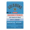 Front of Gold Bond® Medicated Maximum Strength Foot Pain Relief Cream