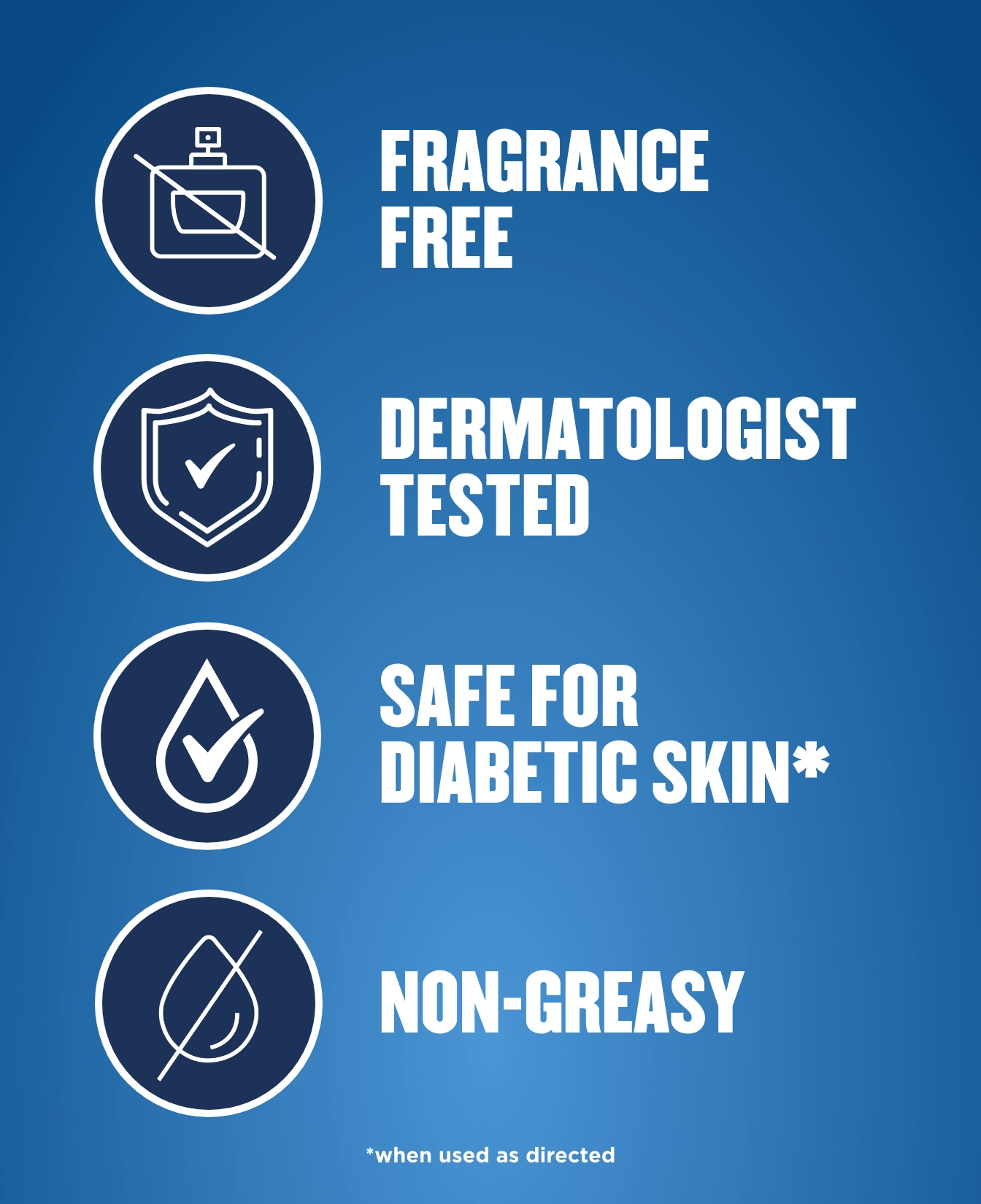 Gold Bond® Medicated Maximum Strength Foot Pain Relief Cream statements and benefits