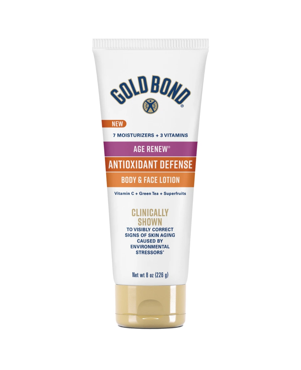 Front of the Gold Bond® Antioxidant Defense Body and Face Lotion