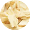 Cocoa butter close up